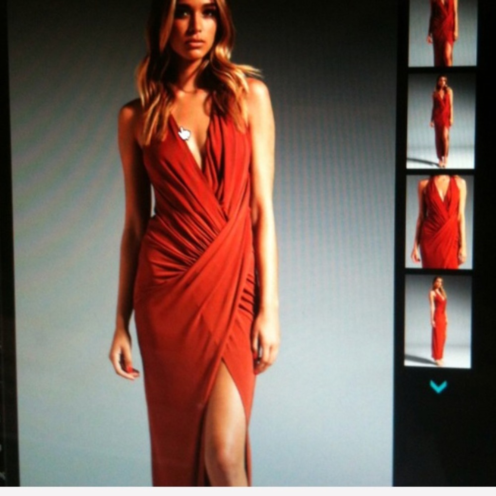 Sold! 👠💃🏿 formal open back dress - Picture 5 of 5